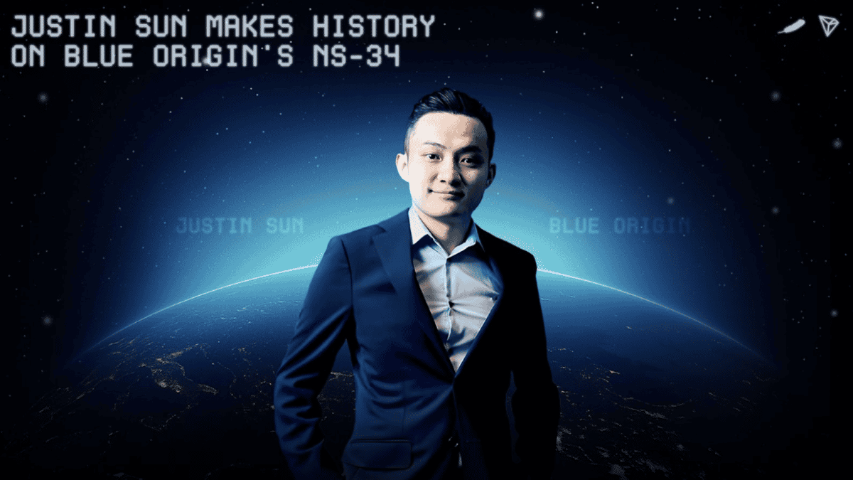 Justin Sun Makes History as Youngest Chinese Commercial Astronaut with Blue Origin’s NS-34 Spaceflight